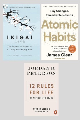 Atomic Habit-Ikigai-12 Rules for Life (Paperback)