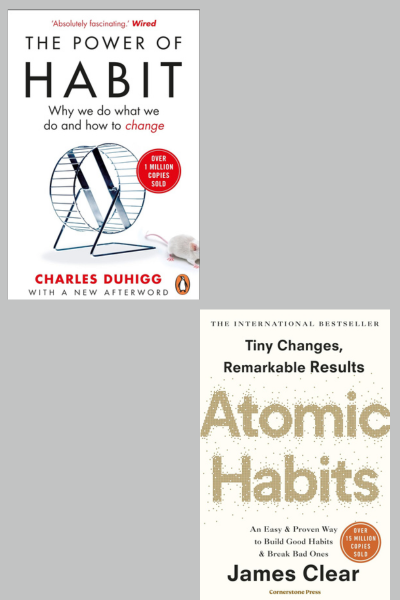 Atomic Habit AND The Power Of Habit 2 Books Combo