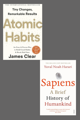 (Combo) Atomic Habits—Sapiens (Paperback)