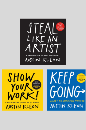 Austin Kleon Combo: 3 Books (Paperback)
