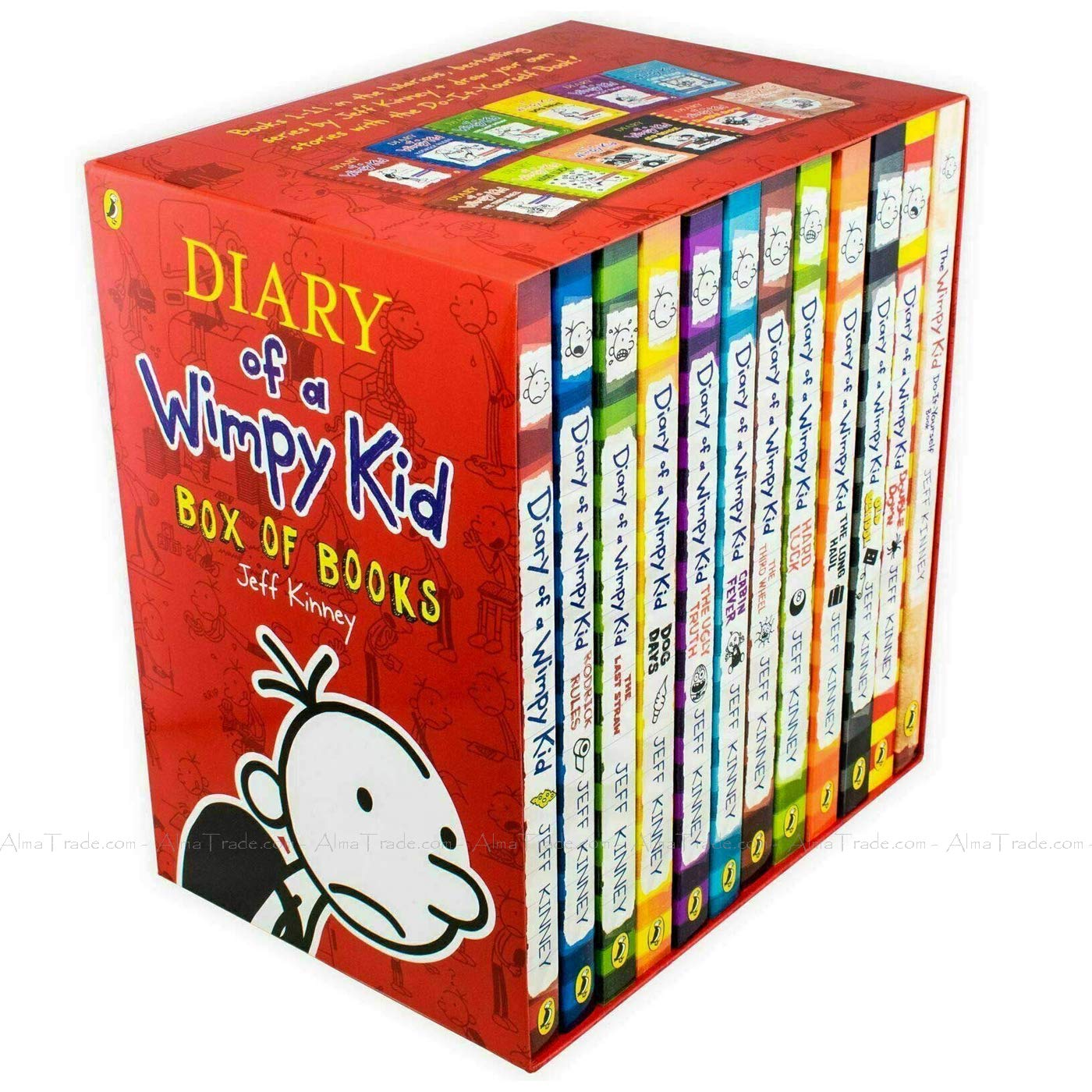 Diary of a Wimpy Kid 12 Books Complete Collection Set