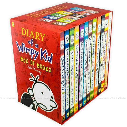 Diary of a Wimpy Kid 12 Books Complete Collection Set