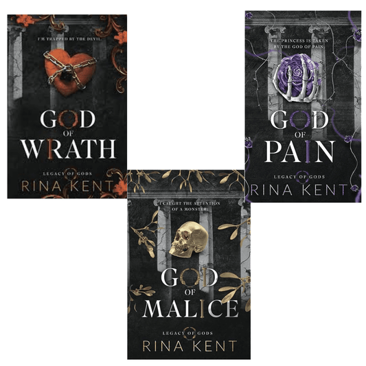 God of malice + God of pain + God of wrath -by Rina Kent (paperback)