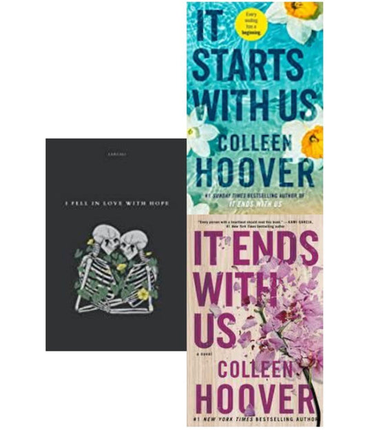 It ends with us, It Starts with Us, I fell in love with hope (Paperback)