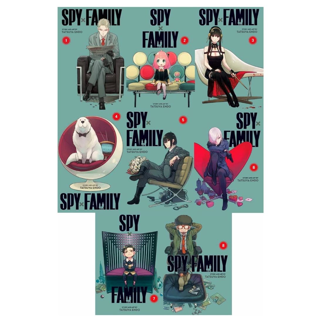 Spy X Family Combo Of 8 Books Vol 1-8