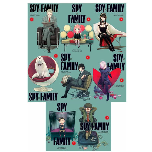 Spy X Family Combo Of 8 Books Vol 1-8
