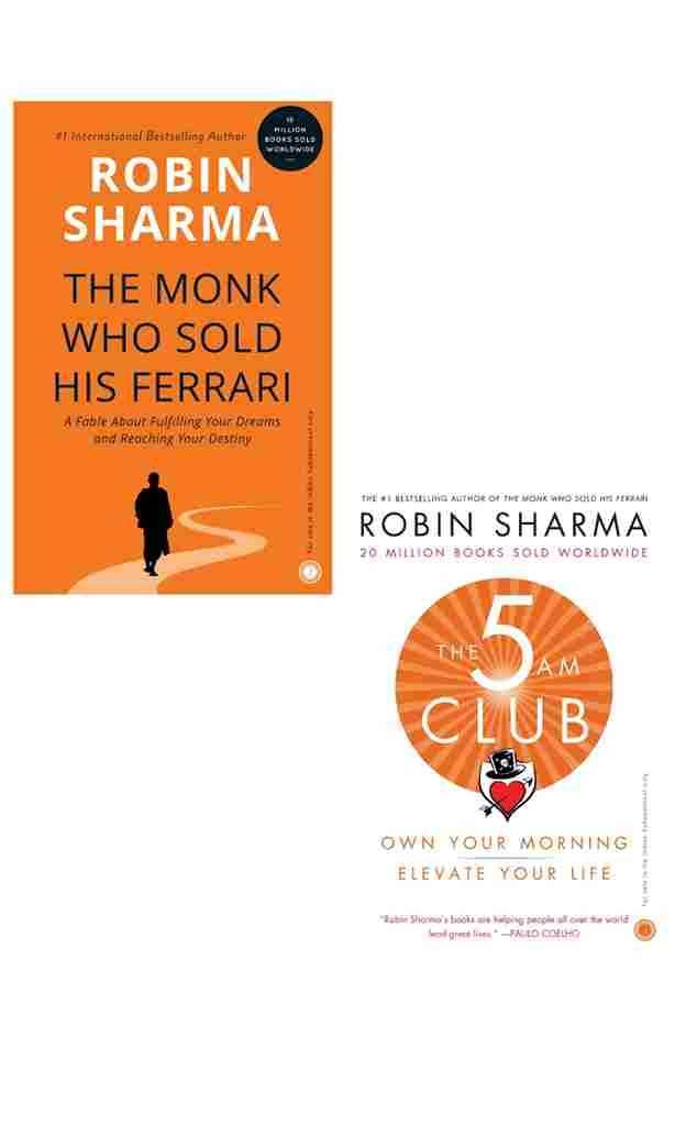 (COMBO) The Monk Who Sold His Ferrari + The 5 AM Club (Paperback)