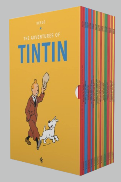 Tintin Paperback Boxed Set 23 Titles Paperback – Box set, by Hergé