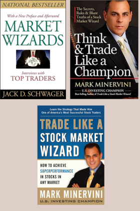 Trade Like a Stock Market Wizard +Market Wizards + Think and Trade like a Champion (PAPERBACK)