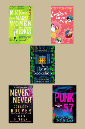 Men are from Mars, Women are from Venus +Loathe To Love You +Never Never +Punk 57 +The Lost Book Shop 