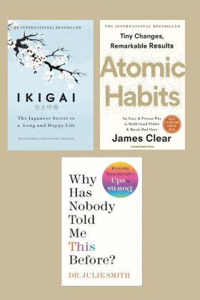 Atomic Habit-Ikigai-Why Has Nobody Told Me this Before (Paperback)
