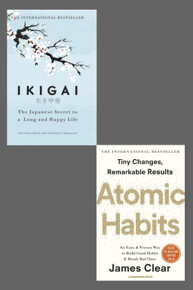 (Combo) Atomic Habits—Ikigai