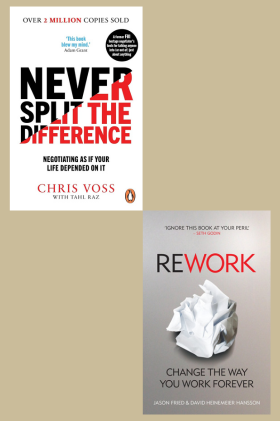 Combo) Never Split The Difference—Rework (Paperwork)