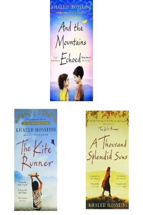 (Combo) The Kite Runner + A Thousand Splendid Suns + And the Mountains Echoed by Khaled Hosseni