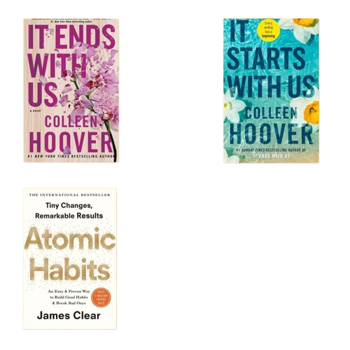 Combo) It Ends With Us—It Starts With Us—Atomic Habits (Paperback)