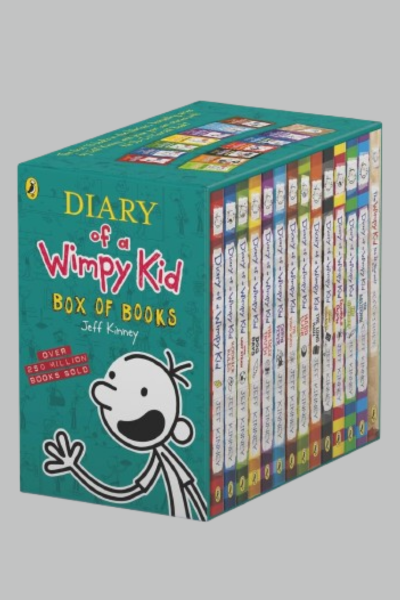 DIARY OF A WIMPY KID BOX SET (14 BOOKS)