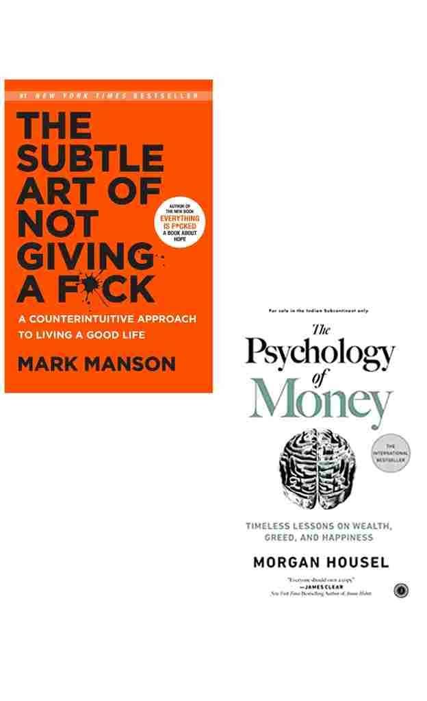 (COMBO) The Subtle Art of Not Giving + The Psychology of Money (Paperback)
