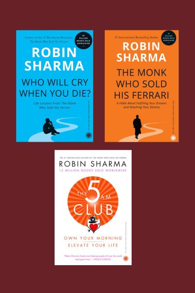 The Monk Who Sold His Ferrari + The 5 AM Club + Who Will Cry When You Die