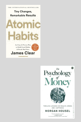 The Psychology of Money + Atomic Habit (Set of 2 books) Premium paperback