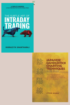 The Subtle Art of Intraday Trading + Japanese Candlestick Charting Techniques | Learn Proven Day Trading Strategies &amp; Chart Patterns | 2 Book Set (Paperback)