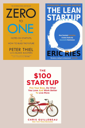 Lean Startup + 100 Startup+ Zero to one