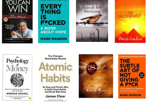 You can win + everything + men search + alchemist + money + atomic + secret + subtle art